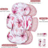 TinlyFinly Newborn Car Seat Insert, Head and Body Support, Reversible Infant Insert Compatible with Baby Carseat
