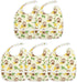 IHCVHQX 1 Pack Baby Feeding Bibs for Boys Girls Cartoon Monkeys Toddler Infant Bandana Drool Bibs with Pocket
