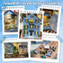 Flever DIY Dollhouse Kit - Romantic Molan House with Furniture