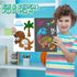 Art & Craft Activity, Foil Fun Dinosaur DIY Art Kits, No Mess Creative Drawing Game for Kids Ages 4-9 Birthday Gifts
