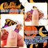 Kigeli 60 Pcs Halloween Keychain Bulk - Ghost, Bat, Cat, Pumpkin, Skeletons - Party Favors for Kids & Adults
