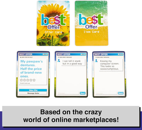 WHAT DO YOU MEME? The Buy Sell Trade Game - Adult Card Games for Game Night