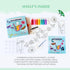 Set 812 SunnyLifeStudios Butterfly Suncatcher Craft Kit for Kids Stained Glass Window Art Kit with Activity Book
