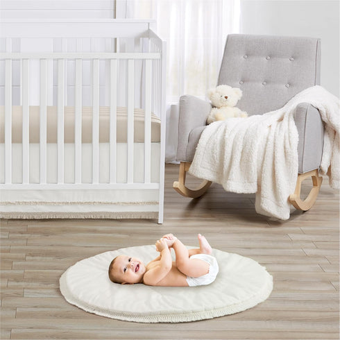 Tummy Sweet Jojo Designs Ivory Boho Chic Sun Boy Girl Baby Play Mat Time Activity Infant Playmat Playpen Tent Teepee