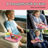 Car Seat Snack Tray for Kids Toddler Travel,Cup Holder Expander for Car,Toddler Travel & Road Trip Accessory
