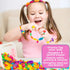 Just My Style Make & Believe Unicorn Pop Beads, 500+ Snap-Together DIY Bead Kit for Girls, Great Travel Activity