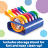 Learning Resources Primary Science Jumbo Magnifiers with Stand - 6 Pieces, Ages 3+, Teacher Supplies