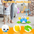 Tummy Crawling Crab Baby Toy, Increase Baby's Time Crab, Inspire Crawling, Automatic Obstacle, Rechargeable, Music