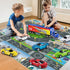 NIPLOOOW 3-6 Die Cast Metal Racing Car Toy With Play Mat for Year Old Boys and Girls - Christmas Birthday Gift