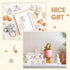 Vertintong 6 1.6 Inch Pcs Inspirational Boho Rainbow Nursery Decor Baby Wooden Blocks Sun Clouds Butterfly Decor