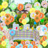 Gejoy 40 Pcs Farm Animal Balloons - 12 Inch Chicken, Cow, Pig, Sheep Latex Balloons for Kids Birthday Party Decorations