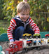 Mozlly Friction Powered ATV or Monster Truck Hauler Playset, Toy Car Carrier Truck, Perfect for Pretend Play
