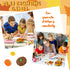 Chuangdi 75 Pcs Pumpkin Erasers Bulk, Fall Mini Novelty Party Pencil Erasers for Kids, Teacher Rewards