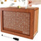 10000 Dollar Cash Target & Numbers Wooden Money Savings Box, Perfect Cash Saver and Gift for Friends (Brown)