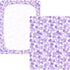 miaozhen 1 Pack 52x28 Cotton Crib Sheets for Baby Boys Girls Soft Comfy Ghothic Pebbles Sequin Pastel Purple Toddler