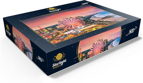 MyPuzzle Myrtle Beach, South Carolina, USA - Premium 500 Piece Jigsaw Puzzle for Adults