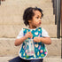 BapronBaby Organic Produce Bapron, No Neck Tie Safer Bib for Baby & Toddler, Sz Preschool 3-5yrs