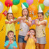 102 Pieces Glitter Gold Fringed Noise Maker - Musical Blow Outs for Kids Birthday Holiday Party Favors Goodie Bag