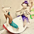 LEVLOVS Mouse Doll, Christmas Mouse in a Box, Sister Mouse in Matchbox, Linen Doll with Mushroom in Leaf Bed