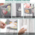 Accmor Hanging Baby Diaper Caddy Organizer, Diaper Stacker for Changing Table, Crib, Playard, Grey