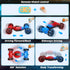 Gesture Sensing RC Stunt Car, Remote Control Toy for Kids 6-12 Year Old, 4WD Transform Hand Controlled 360° Rotating