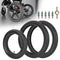 Front 12/12.5×1.75/2.125/2.25 & Rear 16×1.75/2.125 Tires and Tubes (1+2) for 3-Wheeler Jogging Troller Models