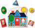 Melissa & Doug First Shapes Jumbo Knob Wooden Puzzle - Chunky Baby Puzzle for Toddlers Ages 1+