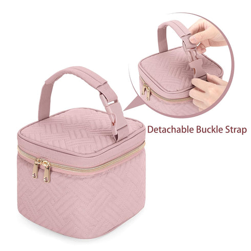 Pack 4 5 Fasrom Breastmilk Cooler Bag with Ice Fits Baby Bottles up to Ounce, Insulated Baby Bottle Bag for Nursing