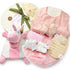 TUZT Newborn Baby Girl Gift Set 9PCS, Baby Shower Gift Box with
