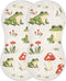 Mazeann Frog Forest Mushrooms Burp Cloths Baby Boys Girls Absorbent Soft Cotton Burping