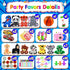 320PCS Party Favors for Kids, Easter Egg Fillers, Fidget Toys Bulk,Treasure Box Toys for Classroom, Prizes for Kids