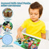 LELEMON Puzzles for Kids Ages 4-6, 60 Piece Puzzles for Ages 3-5 in Metal Box, Educational Jigsaw Puzzle Games