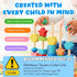 WIZZLY 8-in-1 Set 3+ Busy Hands Fine Motor Skills Toys Kit for Toddler, Montessori Toys for Years Old, Learning