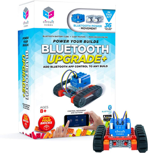 Circuit Cubes Bluetooth Upgrade+ Kit Electronic Toy Building Set Compatible with Most