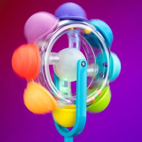 Sassy Rainbow Wheel High Tray Toy, Suitable for Age 6+ Months