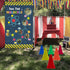 Science Toss Games Banner Backdrop, Chemistry Toss that Molecule Theme Decor for School Laboratory