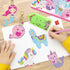 8-12,5PCS Keychains,5D 4-8 BAKY5 BANBBUR Arts and Crafts for Kids Ages Double Sided Diamond Art Gem Art for Kids Ages