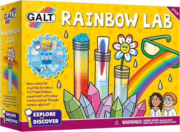 Galt Toys Rainbow Lab - Science Kits for Kids Ages 5+, Multicolor