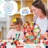 BAKAM Magnetic Building Blocks for Kids Ages 4-8, STEM Toys with Large Magnetic Sticks and Balls Game Set (42PCS)