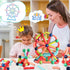 BAKAM Magnetic Building Blocks for Kids Ages 4-8 - STEM Construction Toys (25PCS)