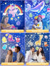 21 Sets 360 of Films + Projector Night Light for Kids, Kids Night Light Projector, Ceiling, Remote Control & Bluetooth