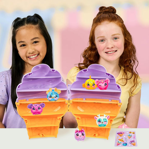 36 6 Cookeez Makery Yum Yumz Collector's Case, A Giant Ice Cream Case That Can Store Yum Yumz! Includes Exclusive Plush