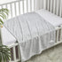 2Pcs 30''X40'' Cozy CREVENT Cute Fluffy Warm Baby Blankets for Infants Toddlers' Bedding Crib Cot Stroller - Grey Cloud