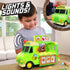 12" 14 3+ Maxx Action Farmer's Market Food Truck, Lights and Sounds, Includes Play Pieces, Miniature Food, Pretend Play