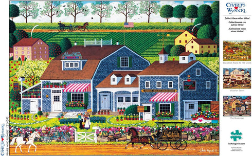 Buffalo Games Charles Wysocki Prairie Wind Flowers - 1000 Piece Jigsaw Puzzle
