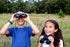 MAGIKON 4.6 3.5 inches Toy Binoculars with Neck String, Camping Birthday Party Supplies Nature Exploration Toys