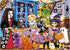 Halloween Jigsaw Puzzles 100 Pieces - Colorful Costume Party Puzzles, Family Game Gift, 27.5 x 19.7 Inch