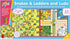 Galt Toys, Snakes & Ladders and Ludo, Classic Family Board Game, Ages 3 Years Plus, 2-4 Players
