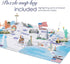 Puzzles for Adults 1000 Pieces - Illustrated US Map Puzzle, 100% Recycled Cardboard USA Jigsaw by bopster