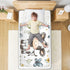 siphylline 52" 34" Cartoon Cute Cow White Extra Large Resuable Toddler Mattress Pads Water Resistant Baby Diaper